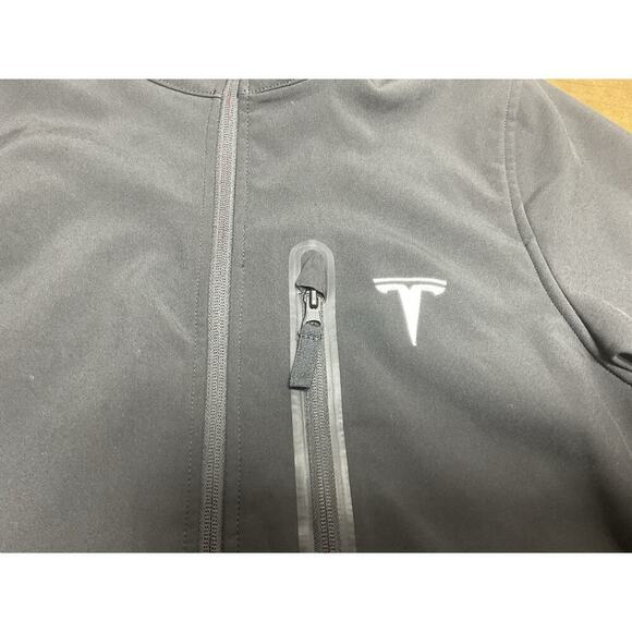 Tesla Service Employee Issue Soft Shell Jacket Womens XL Black - Picture 5 of 16